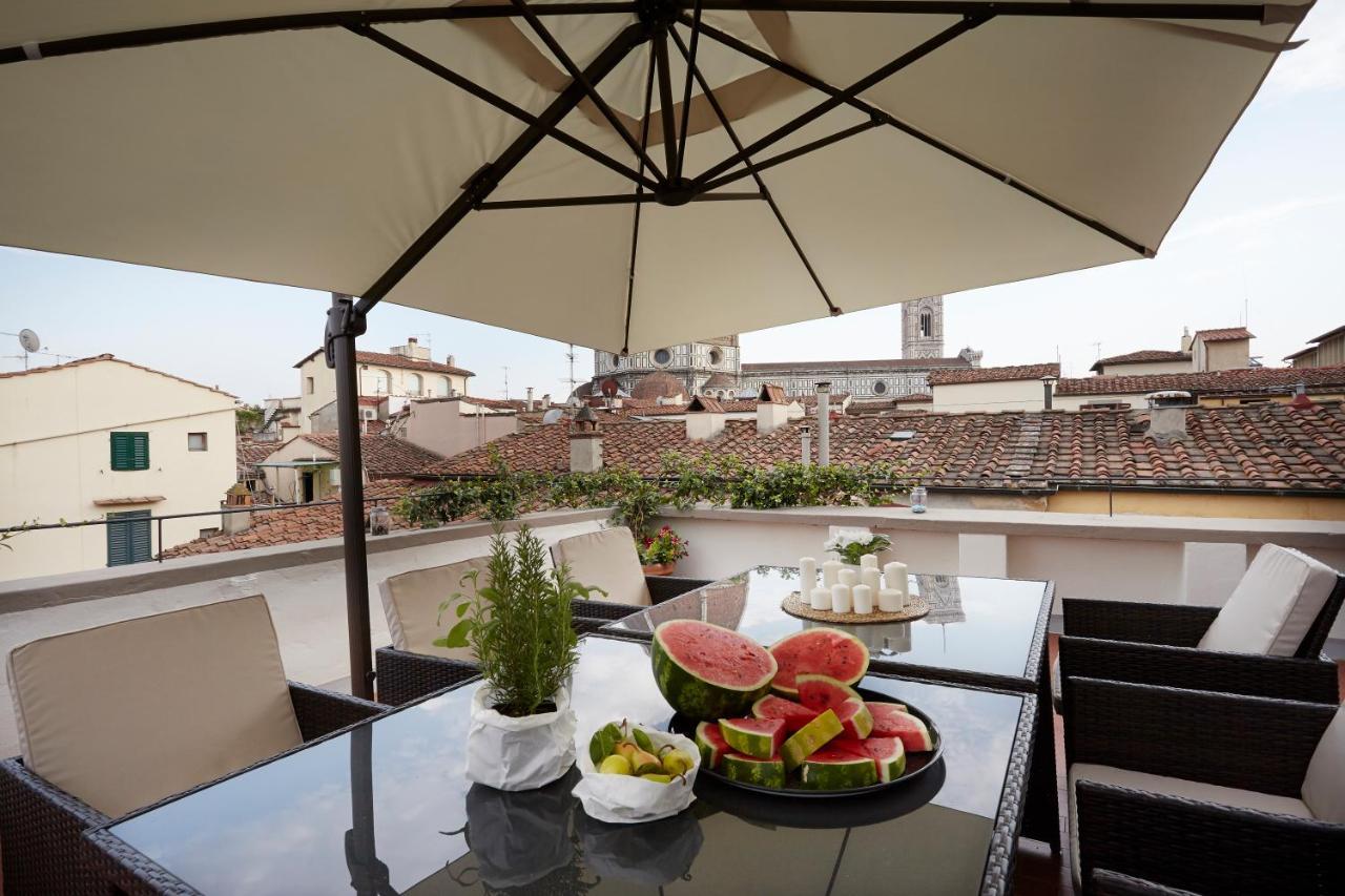 Ferienwohnung Penthouse With Big Terrace Duomo View Florenz Exterior foto
