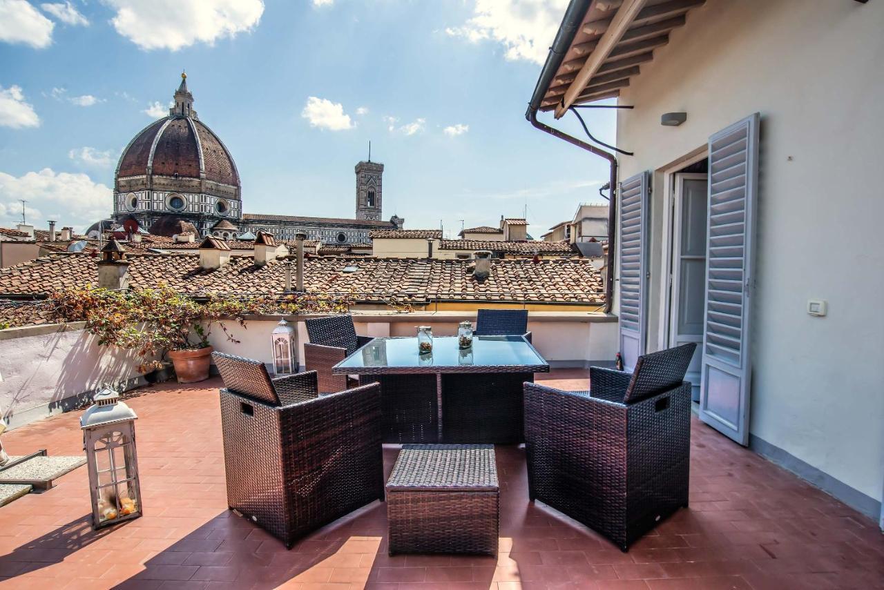 Ferienwohnung Penthouse With Big Terrace Duomo View Florenz Exterior foto