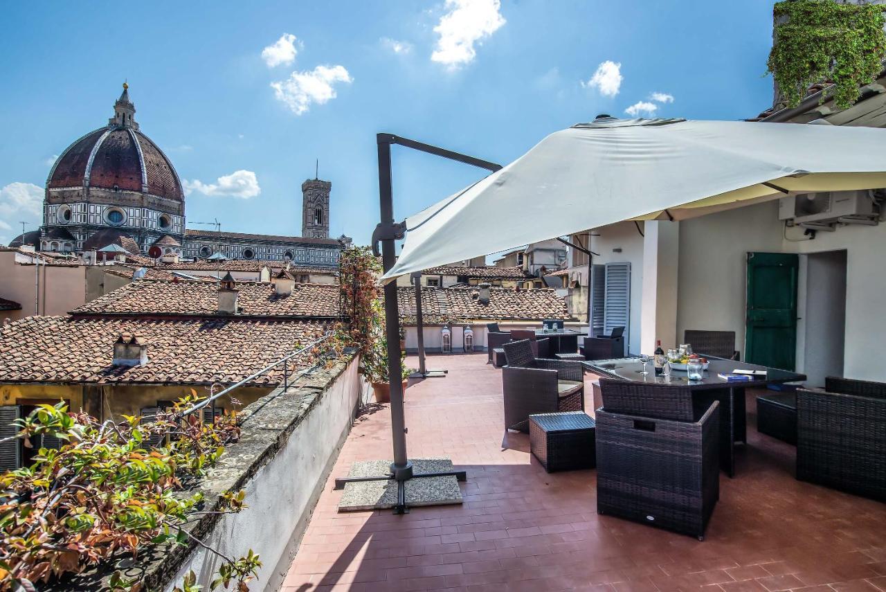 Ferienwohnung Penthouse With Big Terrace Duomo View Florenz Exterior foto